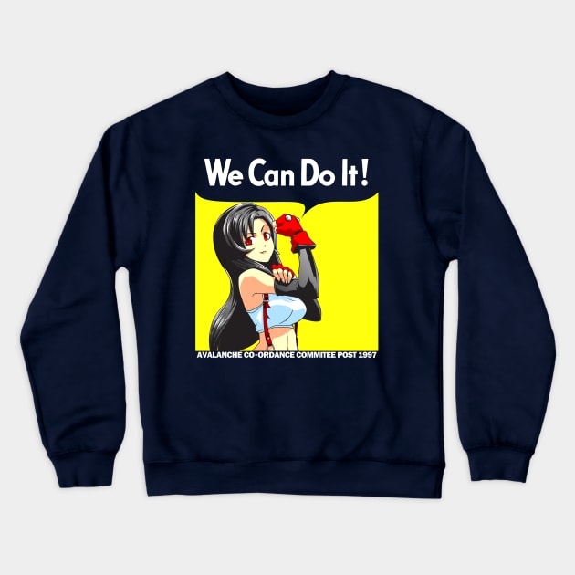 We can do it Cloud! Crewneck Sweatshirt by CoinboxTees